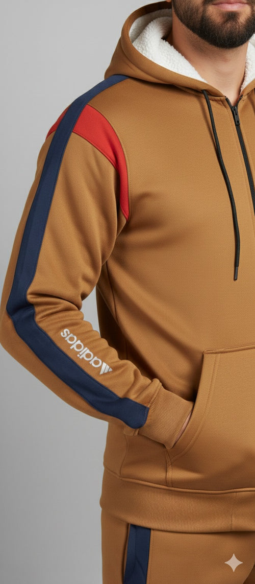 Adi Mustard Hoodie Tracksuit