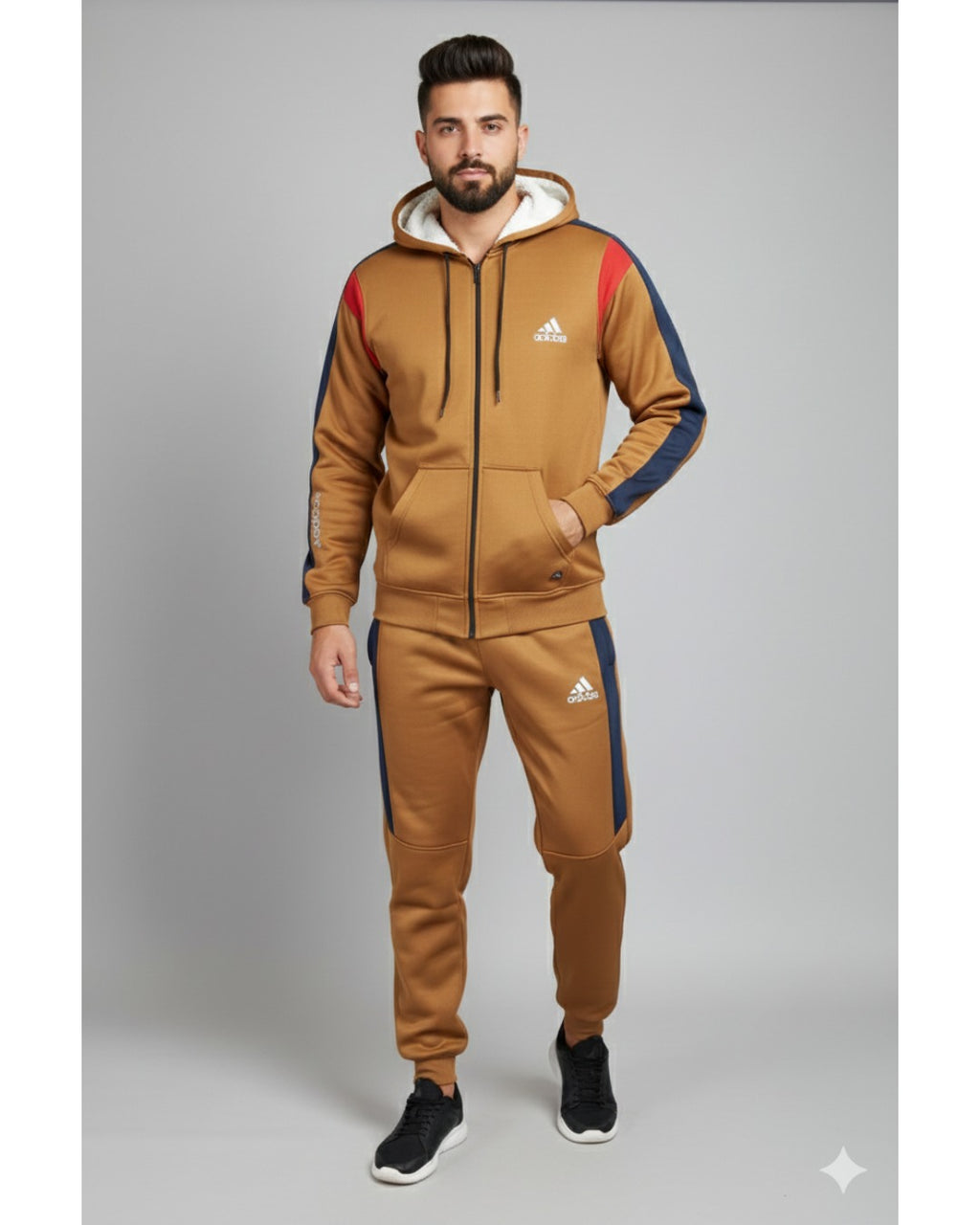 Adi Mustard Hoodie Tracksuit