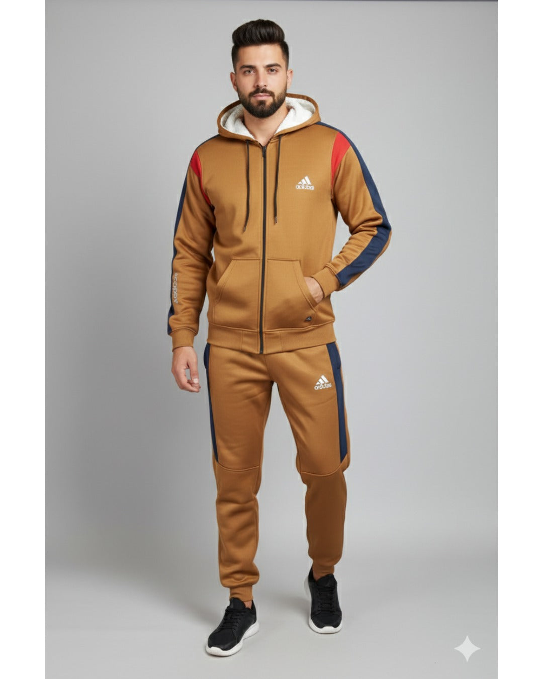 Adi Mustard Hoodie Tracksuit