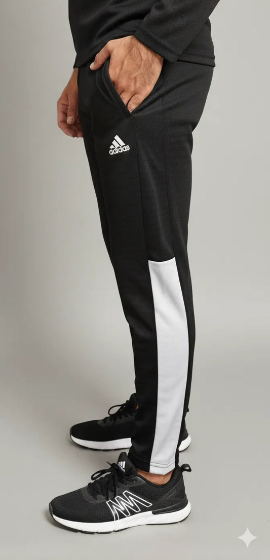 Men's Full sleeve's Tracksuit "Adidas"White 🤍