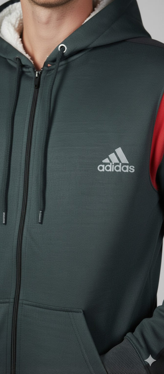 Winter Panel Tracksuit"Gray"