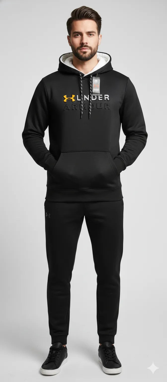 Winter embossed logo Tracksuit