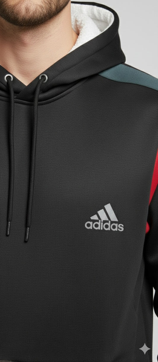 Winter Panel Tracksuit"Black"