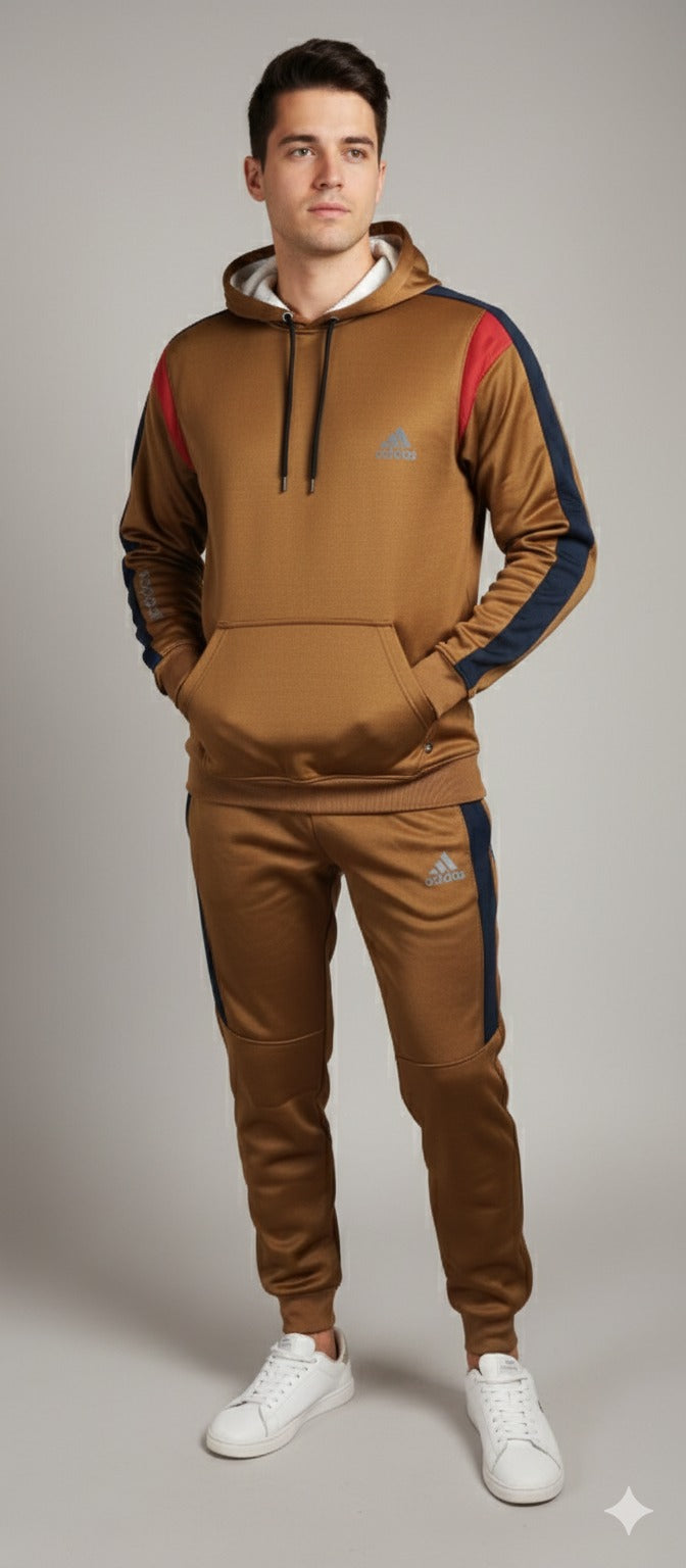Adi Mustard Hoodie Tracksuit