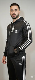 Adi Stripes zipper Tracksuit
